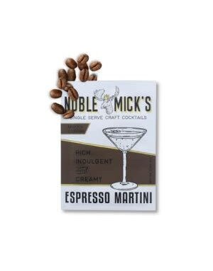 Noble Mick's Noble Mick's Single Serve Craft Cocktail, Espresso Martini