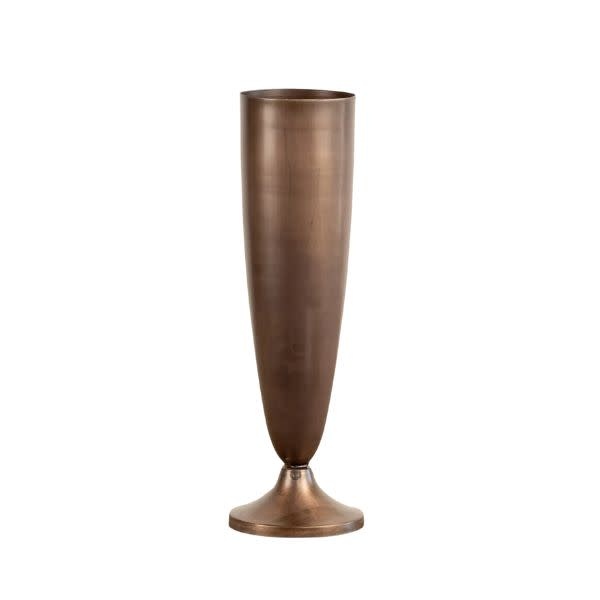 Ragon House Bronze Vase, 13 in.