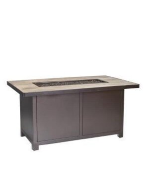 OW Lee OW Lee, Elba Fire Pit, Graphite, Summit Grey, 24 X 50 X 30, Furniture Available for Local Delivery or Pick Up