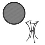 OW Lee OW Lee, Micro Mesh Round Dining Table, Copper Creek Finish, 30 X 30 X 28