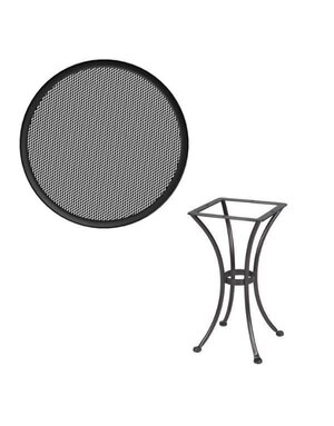 OW Lee OW Lee, Micro Mesh Round Dining Table, Copper Creek Finish, 30 X 30 X 28, Furniture Available for Local Delivery or Pick Up