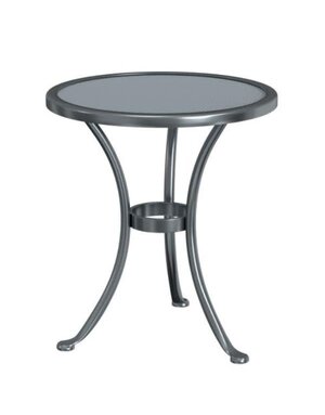 OW Lee OW Lee, Micro-Mesh Side Table, Graphite, 20 X 20 X 23.25, Furniture Available for Local Delivery or Pick Up