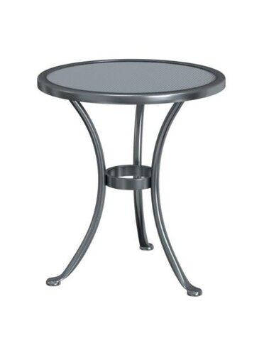 OW Lee OW Lee, Micro-Mesh Side Table, Graphite, 20 X 20 X 23.25, Furniture Available for Local Delivery or Pick Up