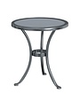 OW Lee OW Lee, Micro-Mesh Side Table, Graphite, 20 X 20 X 23.25, Furniture Available for Local Delivery or Pick Up