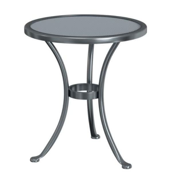 OW Lee OW Lee, Micro-Mesh Side Table, Graphite, 20 X 20 X 23.25, Furniture Available for Local Delivery or Pick Up