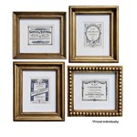 Framed Parfumerie Print, Four Designs, Priced Individually, 8.5 - 10 in.