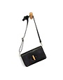 Joy Susan Bonnie Mini Organizer Crossbody, Black with Bamboo Turnlock