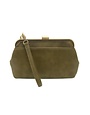Joy Susan Vivie Frame Convertible Crossbody/Wristlet, Olive