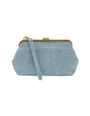 Joy Susan Vivie Frame Convertible Crossbody/Wristlet, Cool Blue