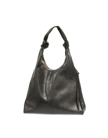 Joy Susan Addie Knot Handle Hobo, Grey