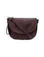 Joy Susan Helene Small Saddle Crossbody, Aubergine