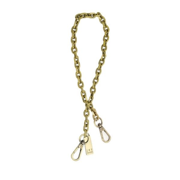 Joy Susan Cable Chain Strap, Antique Brass