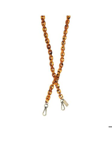 Joy Susan Cable Chain Strap, Faux Tortoise Shell