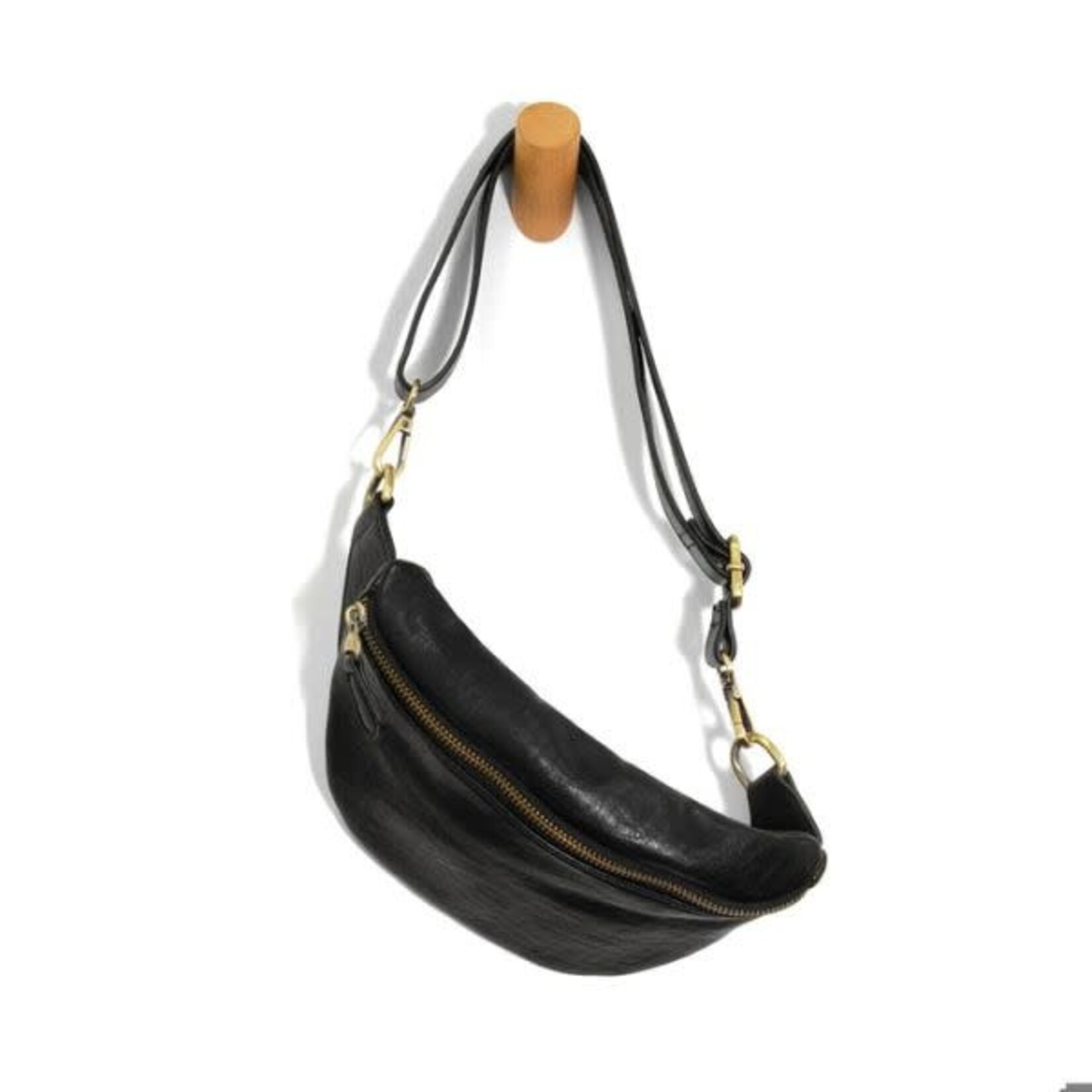 Joy Susan Shiloh Sling Belt Bag, Black