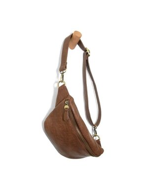 Joy Susan Shiloh Sling Belt Bag, Saddle