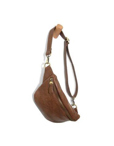 Joy Susan Shiloh Sling Belt Bag, Saddle