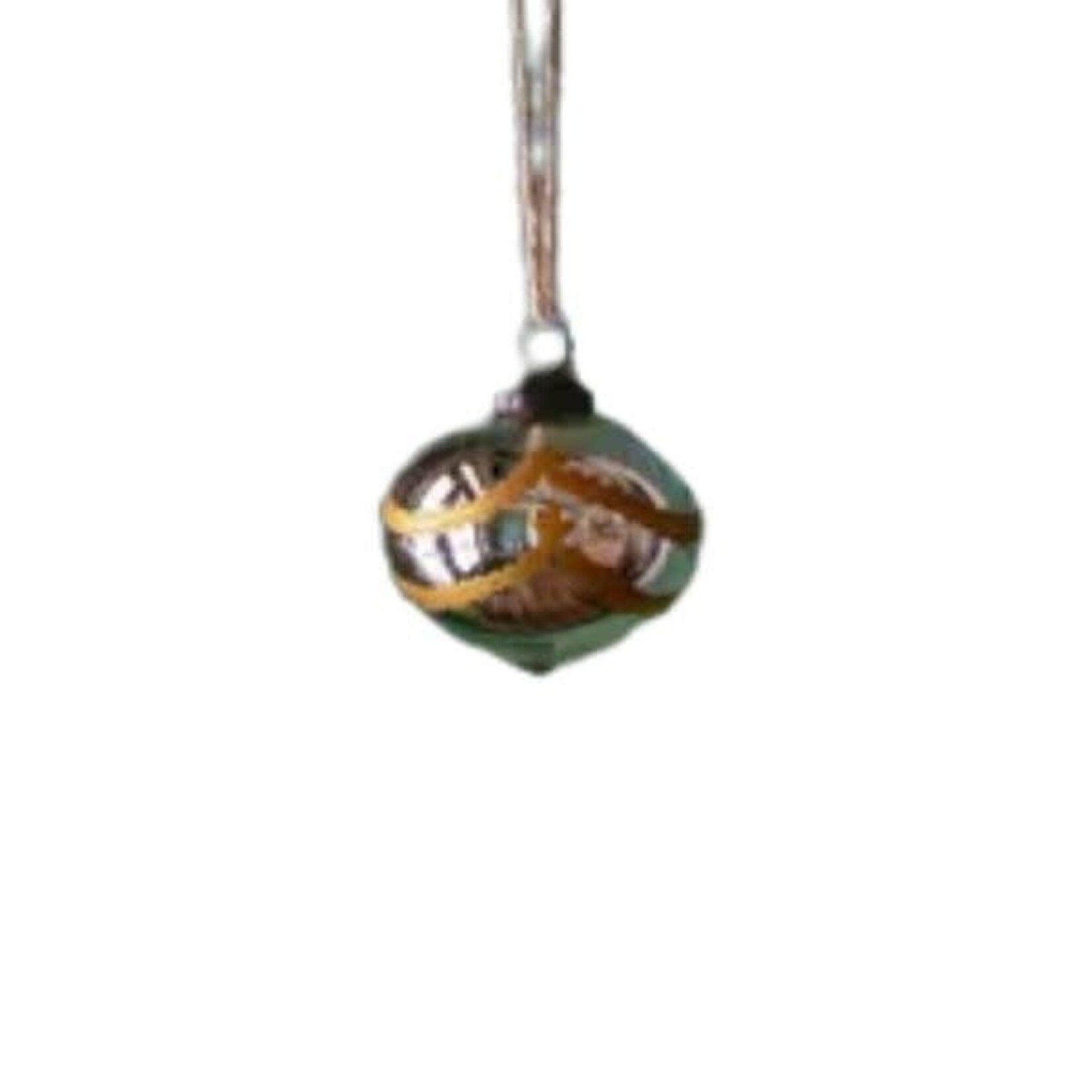 Venetian Glass Onion Ornament, 4 in.