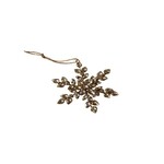 Jeweled Snowflake Ornament, Large, 5 in.