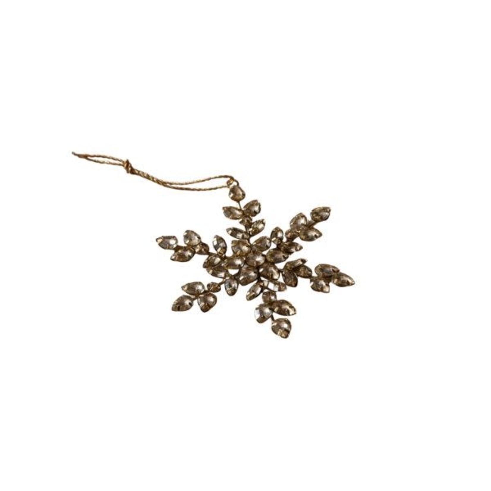 Jeweled Snowflake Ornament, Large, 5 in.