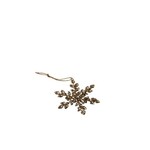 Jeweled Snowflake Ornament, Small, 3.75 in.