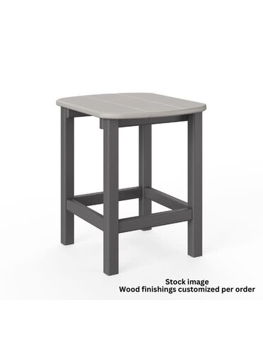 Artifex Oval Side Table, Brazilian Walnut, 16 X 19 X 20, Furniture Available for Local Delivery or Pick Up