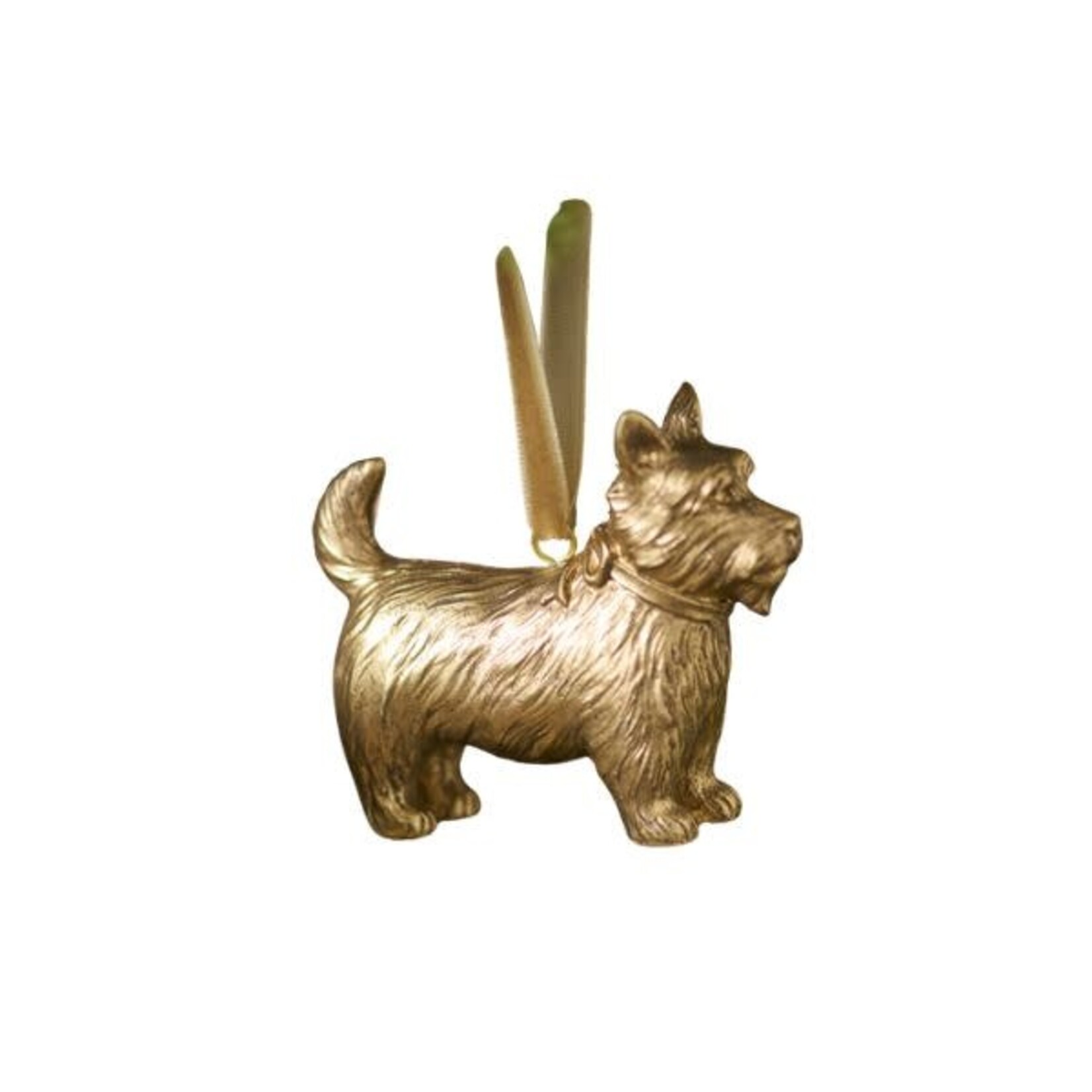 Scottie Dog Ornament, 3 in.