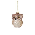 Tawny Owl Ornament, 3.25 X 2.5 X 3.5 in.