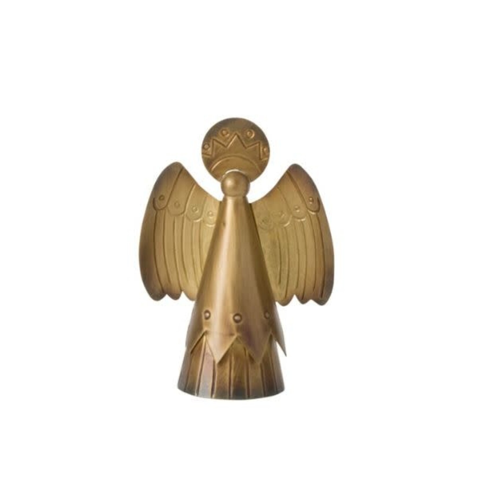 Heavenly Figurine, Antique Gold, 7.25 X 4 X 10 in.