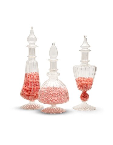 Verre Decanter, Assorted shapes, Priced Individually