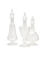 Verre Decanter, Assorted shapes, Priced Individually