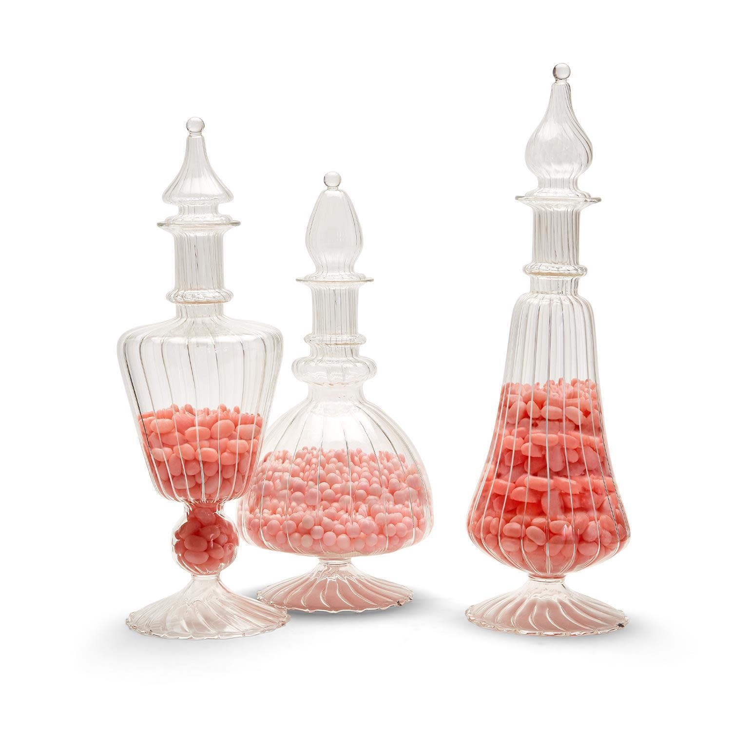 Verre Decanter, Assorted shapes, Priced Individually