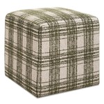Joie Ottoman, Ireland Plaid, 18 X 18 X 18