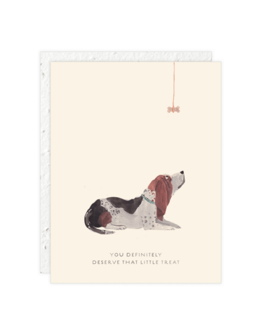 Seedlings Seedlings Cards, Flourish, Basset Hound