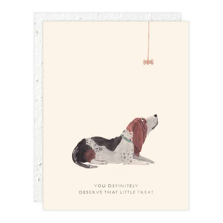 Seedlings Seedlings Cards, Flourish, Basset Hound