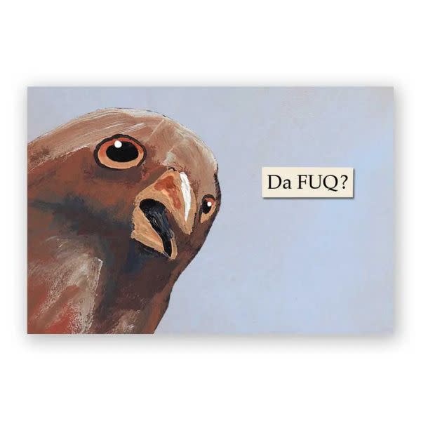 The Mincing Mockingbird Funny Magnet, Da Fuq