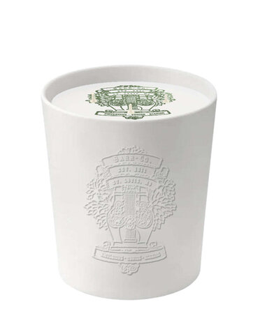 Barr Co Ceramic Embossed 18 oz. Candle, Fir & Grapefruit