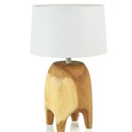 Samui Acacia Wood Table Lamp, 13" x21.75"