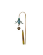 Ancient Graffiti Floral Bluebell Garden Stake, 30 in.