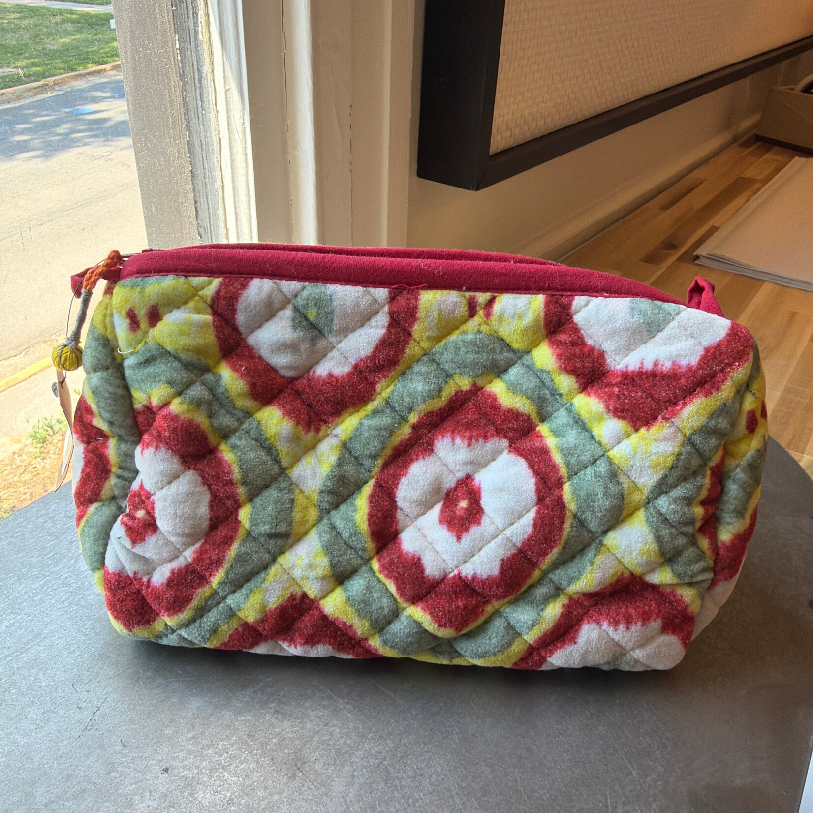 Zip Pouch with Interior Pockets, Assorted, 9"x 5"