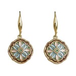 Ellemadera Enamel Drip Art Dangle Earrings, 2 in.