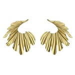 Ellemadera Vintage-Inspired Wing Drop Earrings, 3 X 2 in.