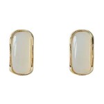 Ellemadera Cat Eye Stud Earrings