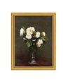 Roses Blanches, 7 X 9 in.