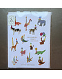 Seedlings Seedlings Cards, Animal Party Birthday