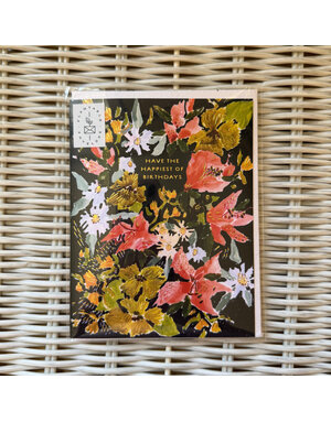 Seedlings Seedlings Cards, Vintage Floral Birthday