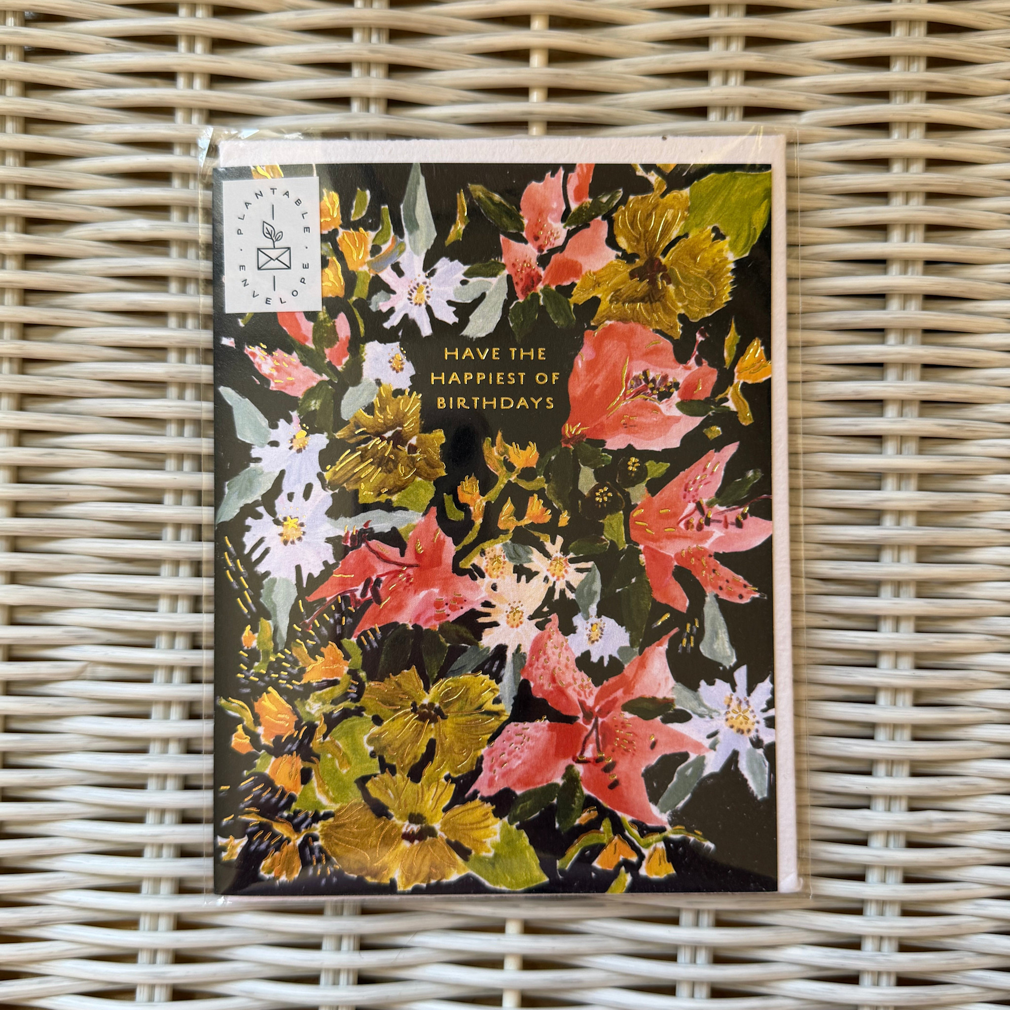 Seedlings Seedlings Cards, Vintage Floral Birthday