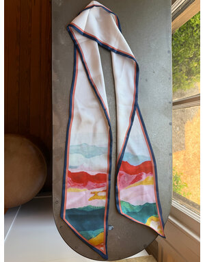 Joy Susan Agate Scarf, Multi-color