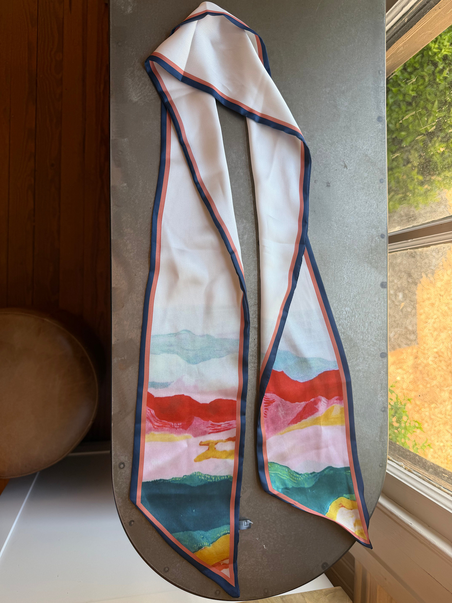 Joy Susan Agate Scarf, Multi-color