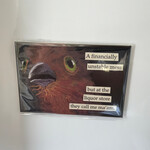 The Mincing Mockingbird Funny Magnet, Liquor Store