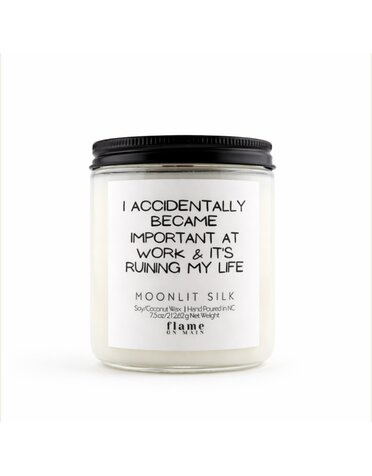 Flame On Main Flame On Main Funny Line  - Important at Work 7.5oz